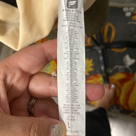 FABLETICS SWIM DRESS LARGE - Picture 10 of 13